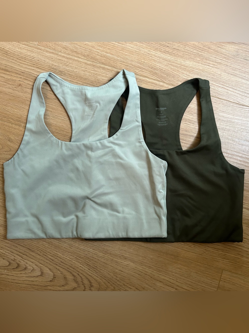 Bundle of two Girlfriend Collective Paloma Bras